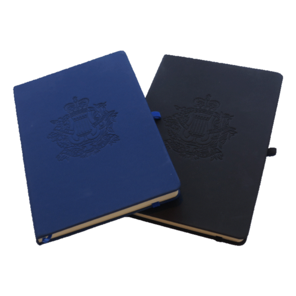 RCAM Notebooks with Embossed Corps Badge